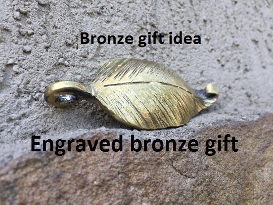 Bronze gift, bronze keychain, bronze key chain, key chain, keychain, bronze anniversary gift,  8 year gifts,8th anniversary gift,anniversary