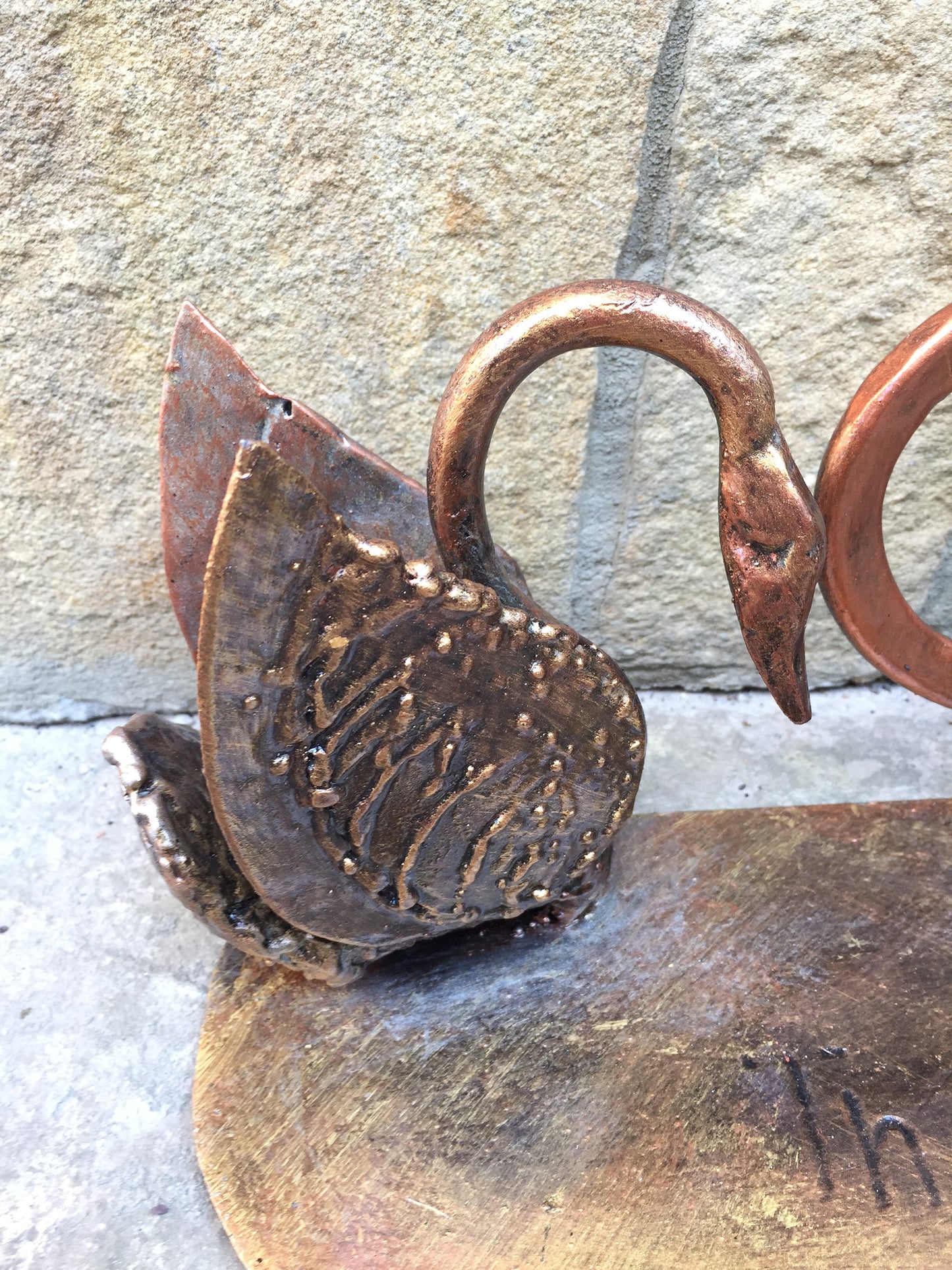 Iron swans, 6th anniversary gift, 6 year anniversary, iron anniversary, anniversary gift, iron gifts, love sign, viking axe, steampunk