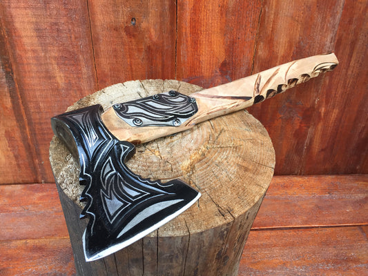 6th anniversary gift for him, iron anniversary gift for him, iron gift for him, handyman tool, viking axe, mens gifts, his birthday gift