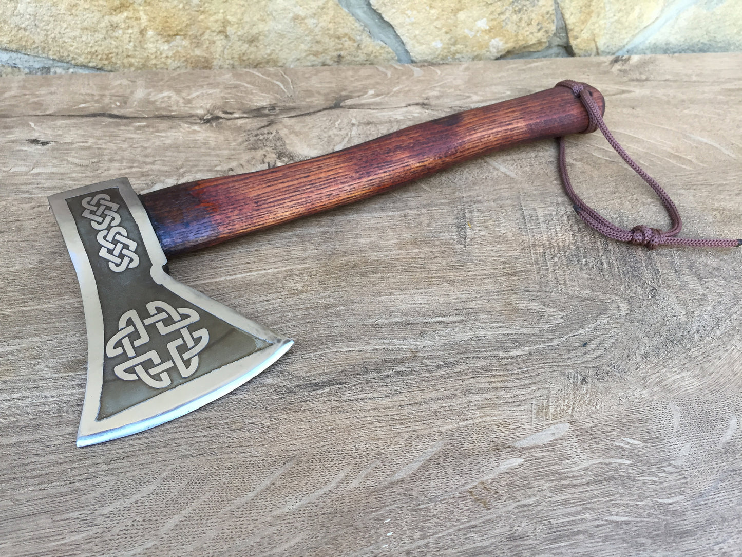 Viking axe, mens gifts, medieval axe, tomahawk, hatchet, barbarian axe, forged tool, decorative axe, vining bearded axe,carving axe,cool axe