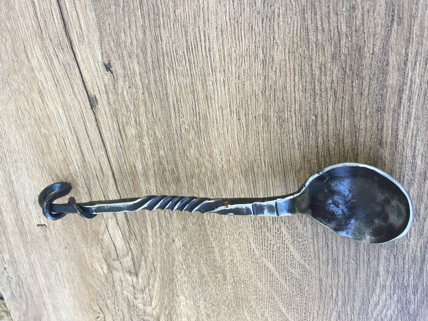 Viking spoon, medieval cutlery, hand forged spoon, rustic spoon, medieval spoon,middle ages spoon,BBQ gifts,dining appliances,forged cutlery
