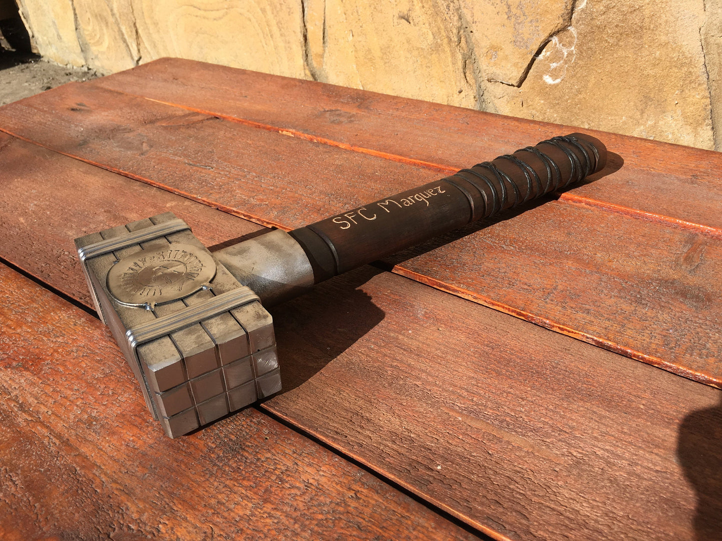 Engraved hammer, personalized hammer, custom hammer, personal gifts, personal gift, hand crafted hammer, Thors hammer, viking axe, mens gift