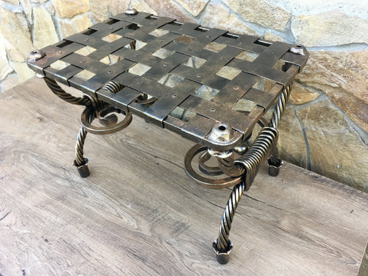 Hand forged chair, wrought iron chair, iron stool, garden chair, steel chair, lounge chair, unique chair, patio furniture, outdoor furniture