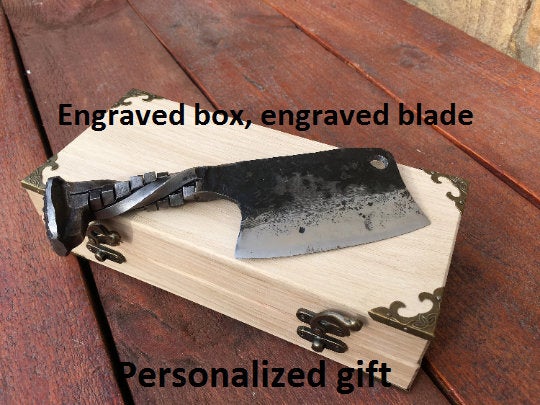 6th anniversary gift for him, iron anniversary gift for him, 11th anniversary gift for him, wedding anniversary gift, railroad spike knife