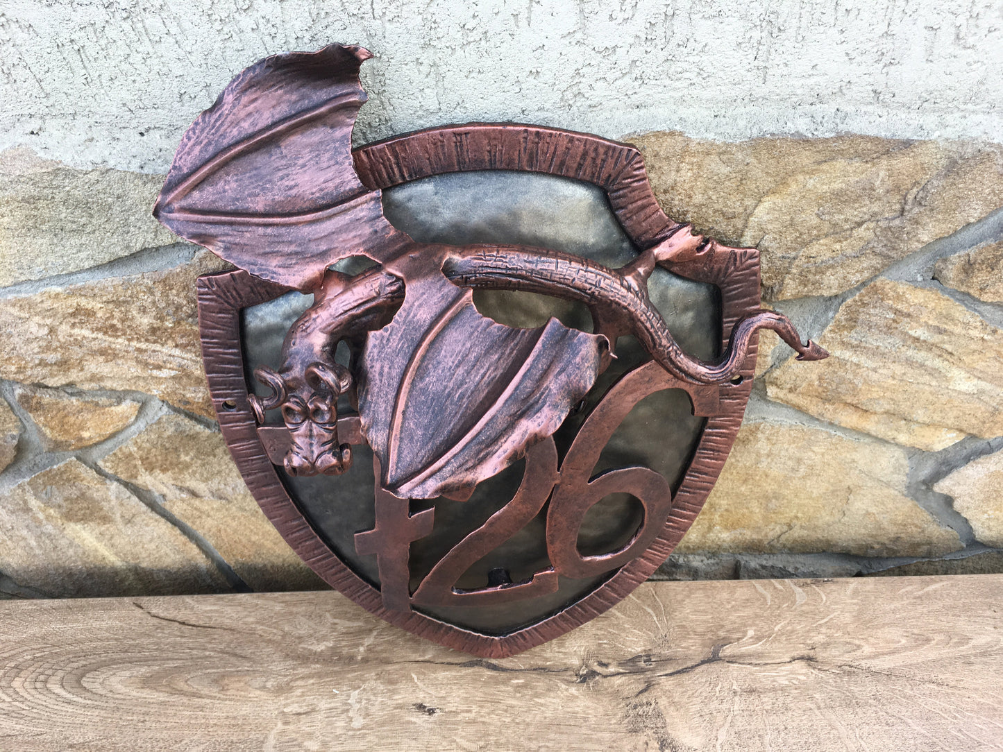 House number plaque, house number sign, house number ideas, house number, numbers, building number, viking dragon, medieval, midcentury,sign