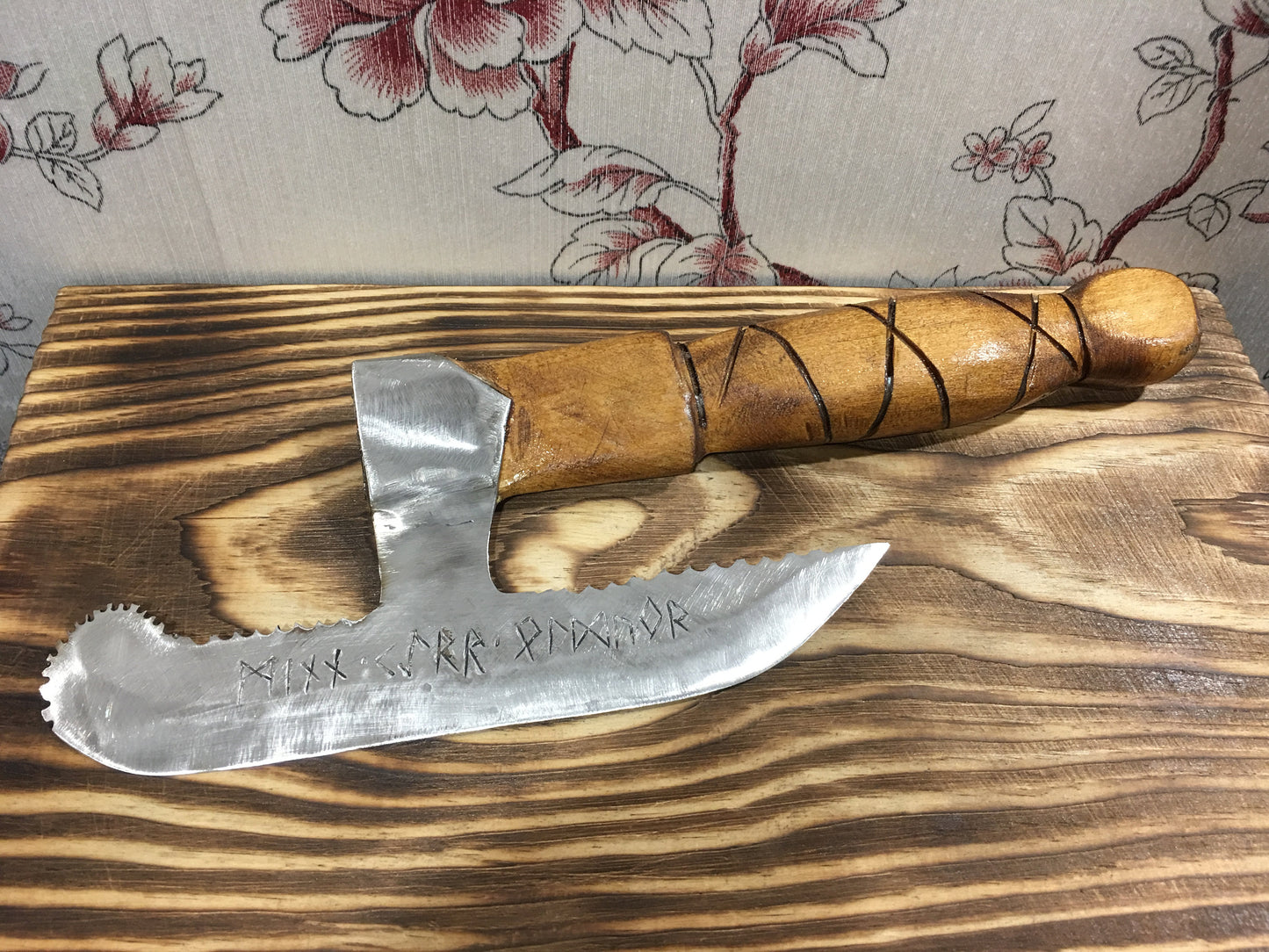 Stainless steel kitchen knife, kitchen axe, iron gift, kitchen hatchen, kitchen knife, viking axe, medieval axe, kitchen utensils, meat axe