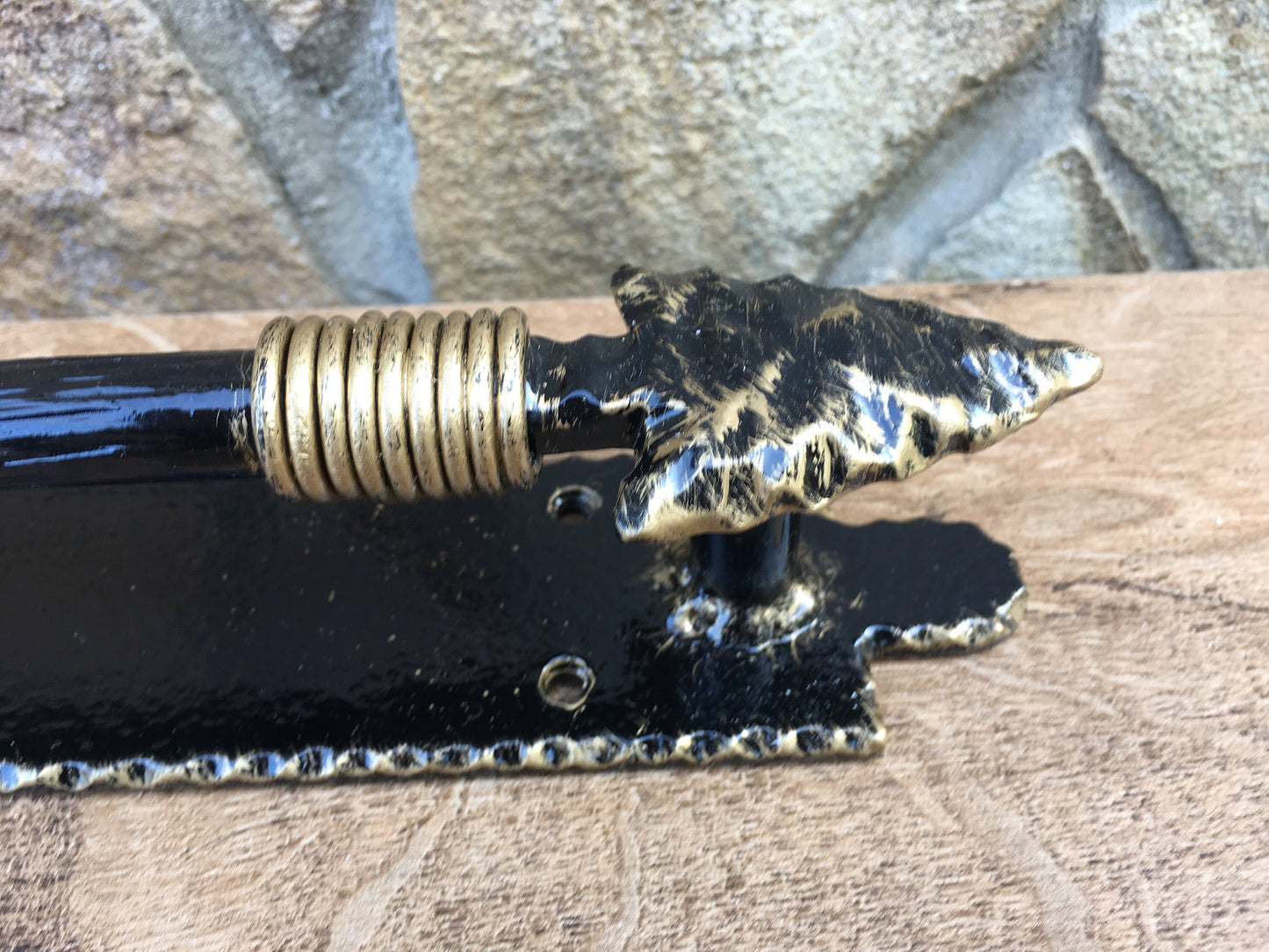 Custom listing for Amber: door handle with a lock, keys, key hole