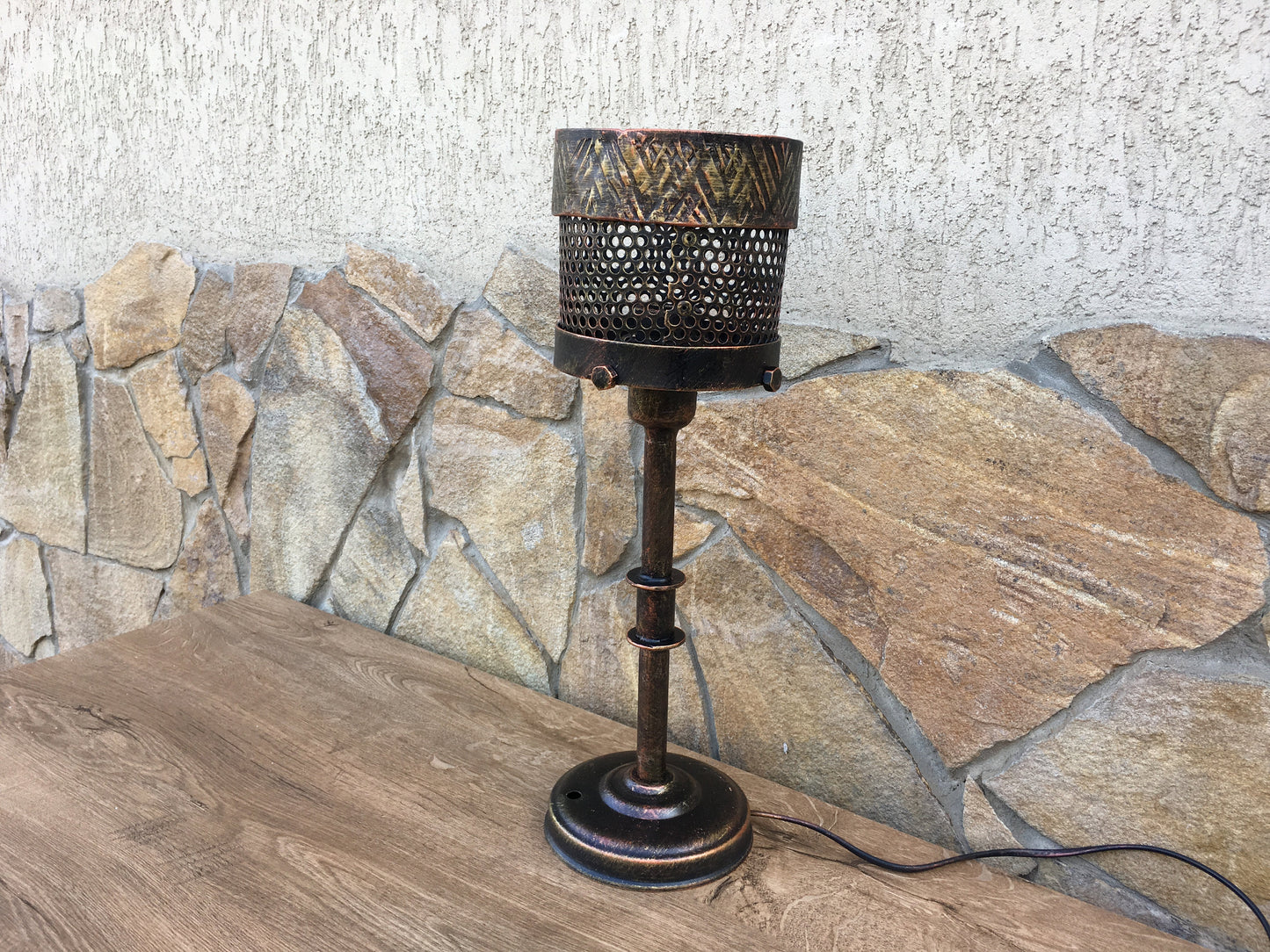 Sconce light, sconce lighting, iron gift, sconce lantern, 6th anniversary gift,torch,viking lantern,Olympic torch,sconce iron,sconce antique