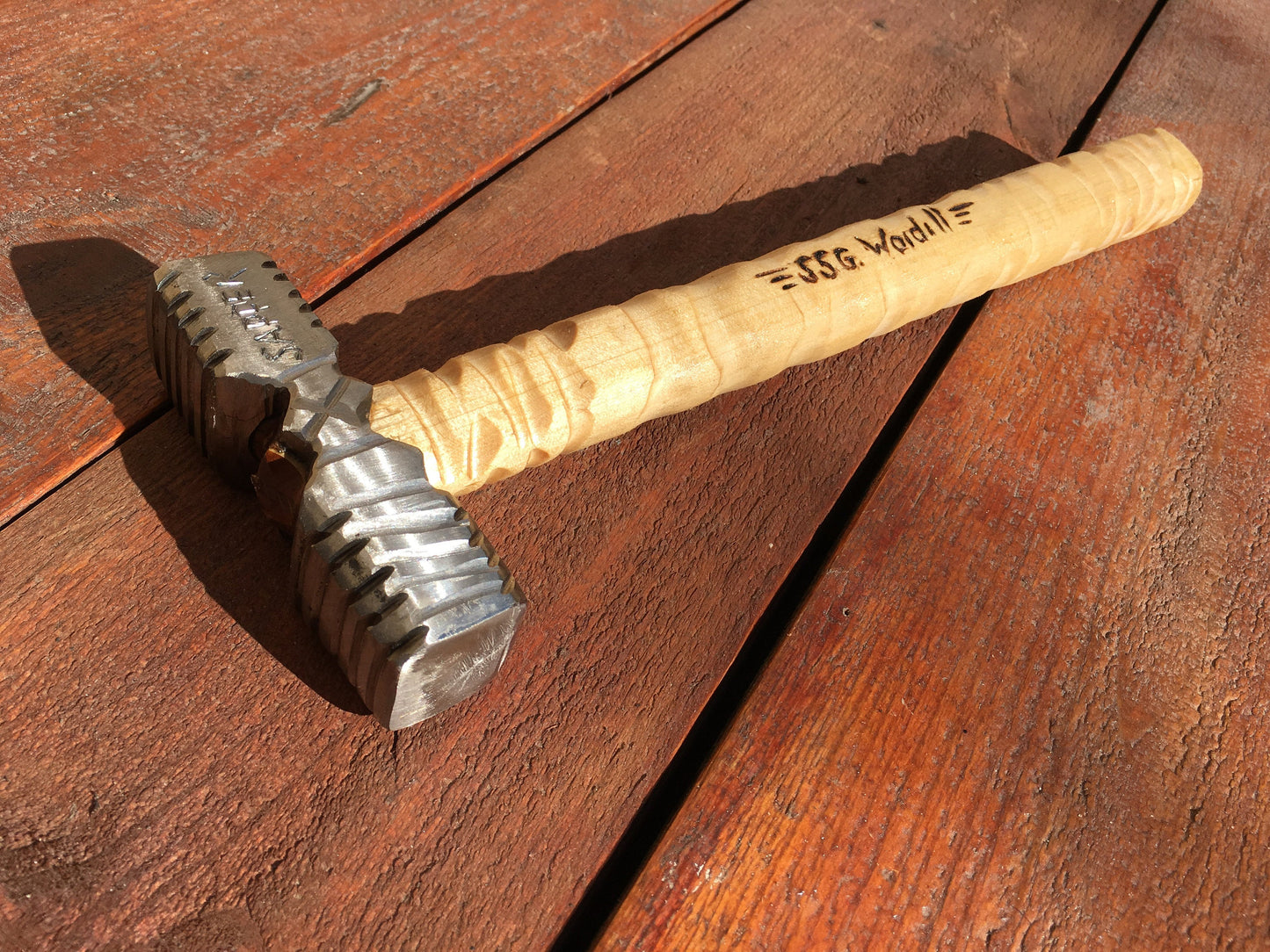 Hand forged hammer, decorative hammer, viking axe, viking hammer, mens gift, iron gift for him, viking tools, metals artisian, custom hammer