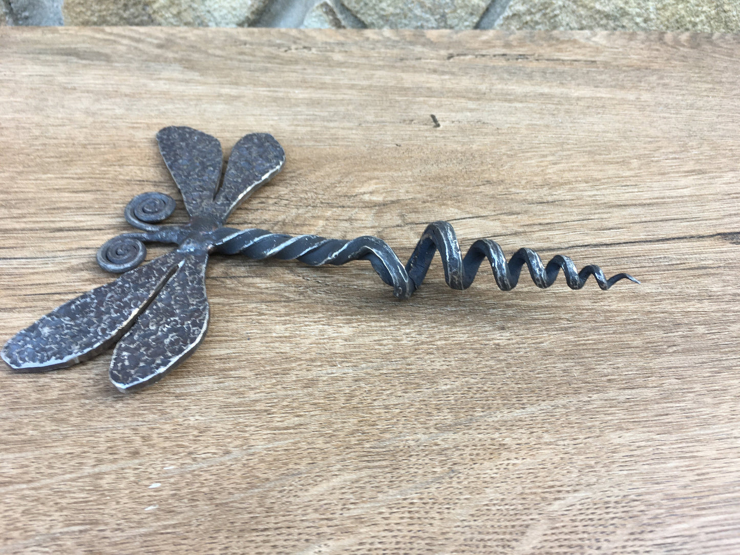 Corkscrew, bottle opener, iron gift for him, wine lover gift, mens gift, manly gift, wine accessories, mens birthday gift, anniversary gift