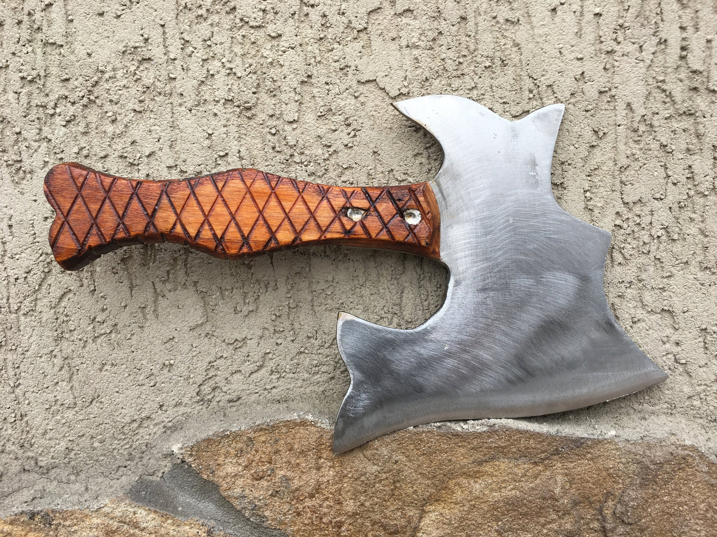 Stainless steel kitchen axe, kitchen gift, meat chopper, chef gift,butcher knife,butcher utensils,iron gifts,mens gift,manly gift,viking axe