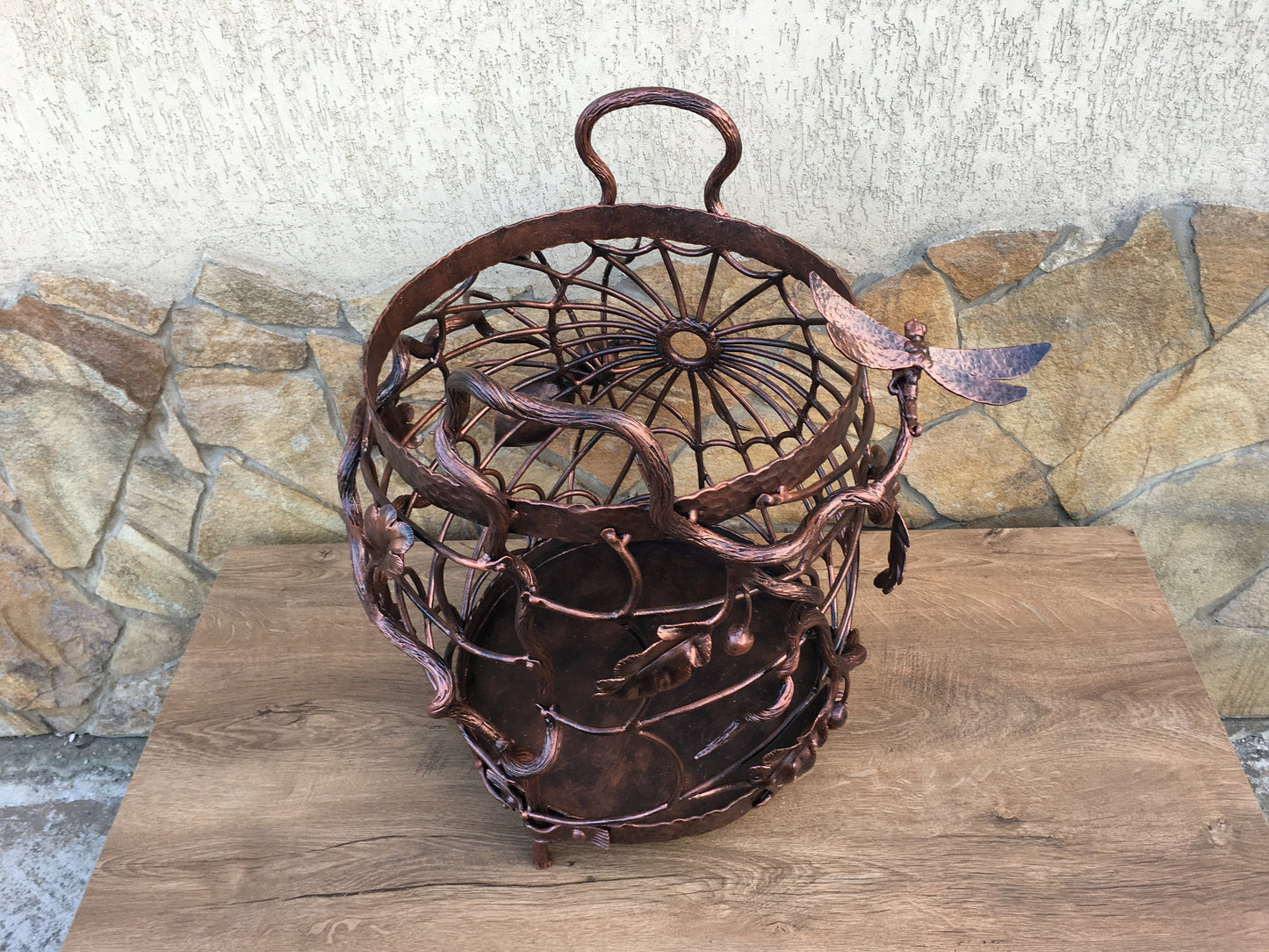 Fire wood holder, log basket, firewood basket, firewood rack, fireplace, firewood holder, iron basket, log holder, fireside basket, log rack