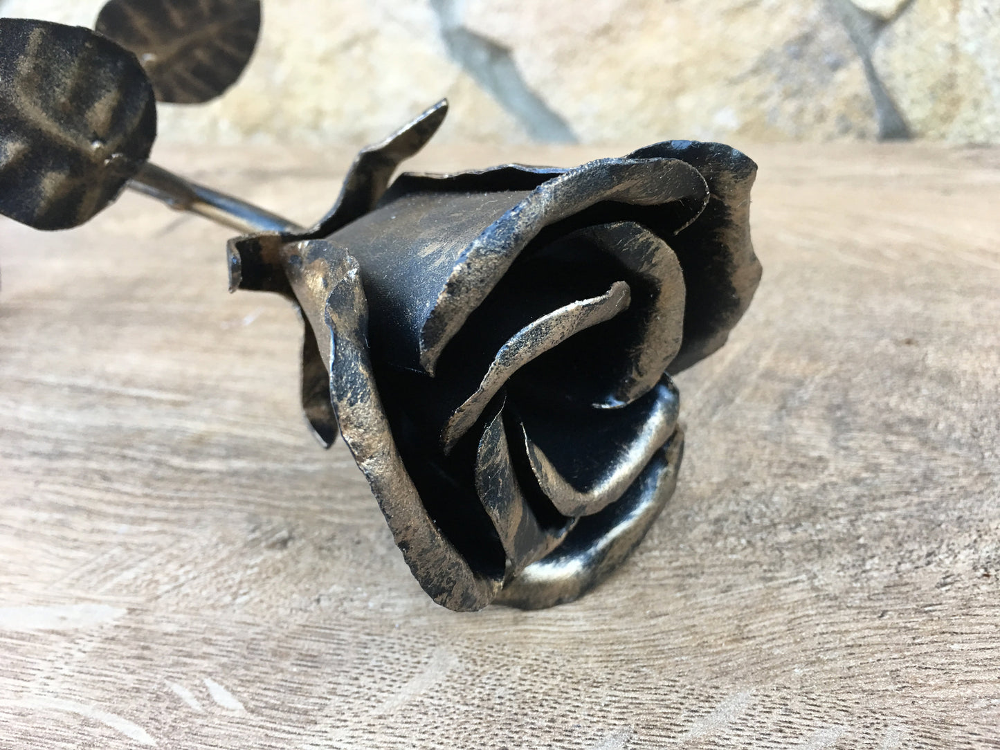 Iron rose, steel rose, metal rose, forged flower, metal bouquet, iron gifts, iron anniversary gift for her, steel anniversary gift, forged