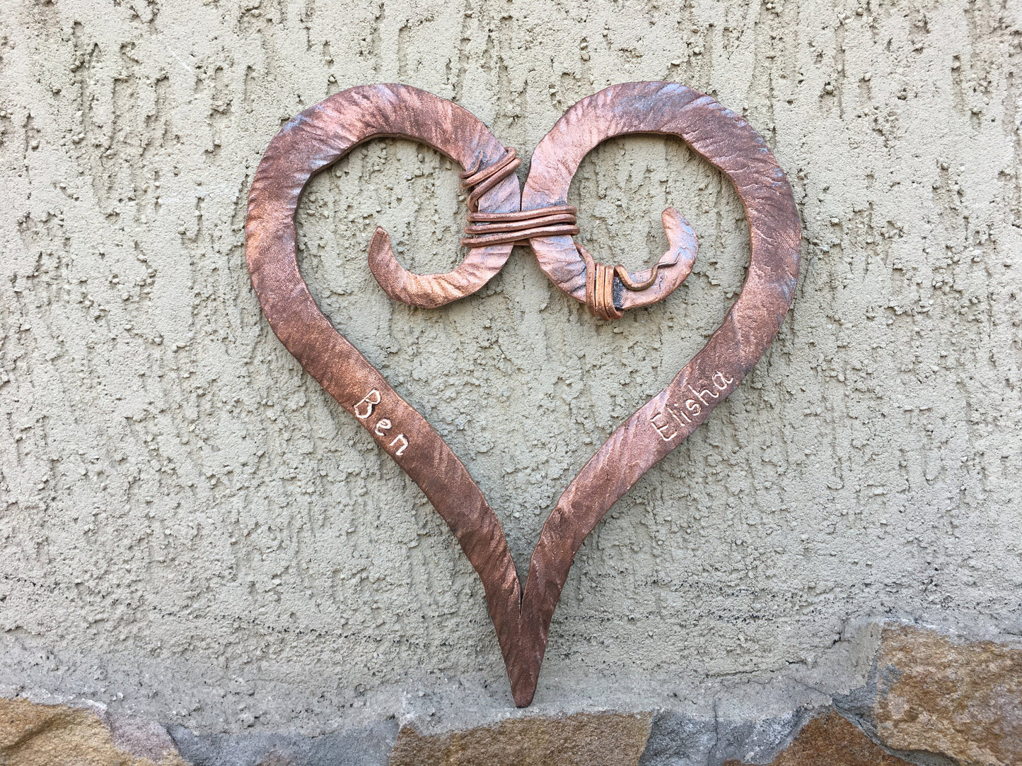 Copper gift for her, copper gift, 7 year gift, 7th anniversary gift, copper anniversary gift, copper heart, copper gifts, copper wedding