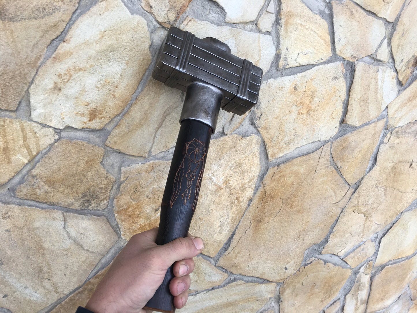 Viking hammer, war hammer, cosplay, cosplay weapon, viking axe, Thors hammer, decorative hammer,mjolnir,medieval hammer,mens gift,iron gifts