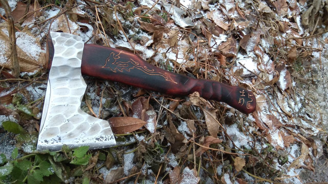 Viking axe, manly iron gifts, medieval axe, tomahawk, gifts for men, viking tomahawk, viking knife, handcrafted axe, backyard axe, axe head