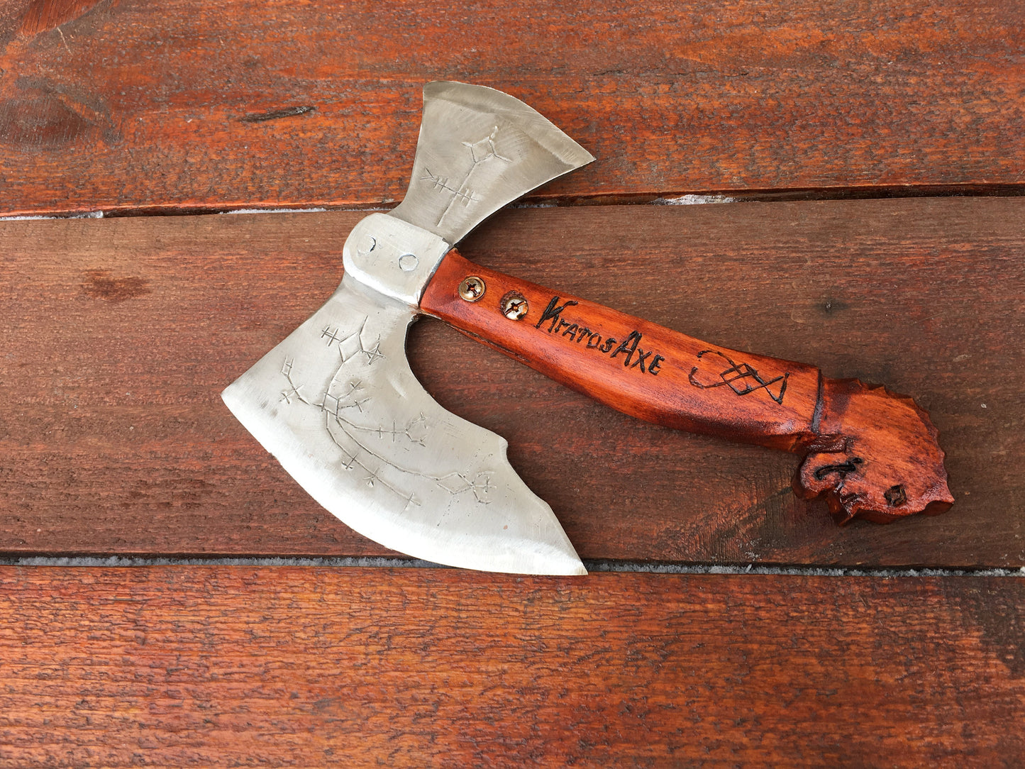 Stainless steel kitchen axe, kitchen axe, butcher gifts, meat axe, Leviathan axe, God of War axe, Kratos axe,mens gift,iron gifts,viking axe