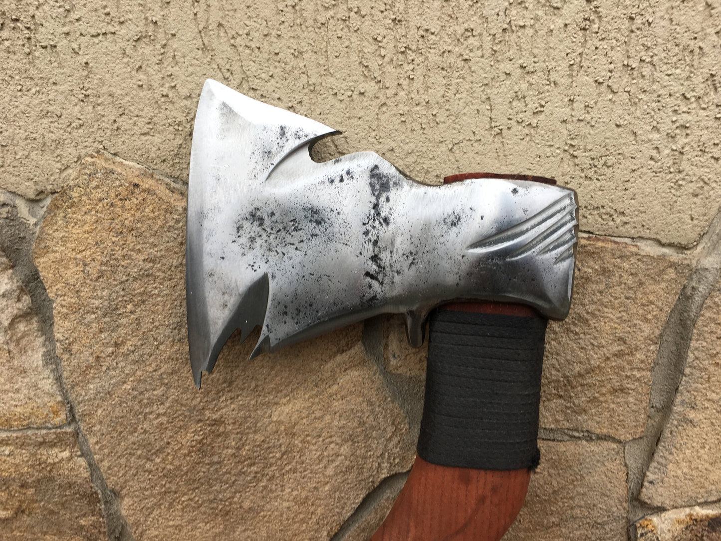 Axe, 6th anniversary gift, viking axe, tomahawk, throwing hatchet, best man gift, viking bearded axe, viking knife, viking decor, viking art
