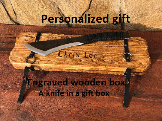 Mens gift, viking knife, groomsman gift, hand forged knife, hunting knife, viking weapon decor, hunting tools, camp knife,fathers day gift