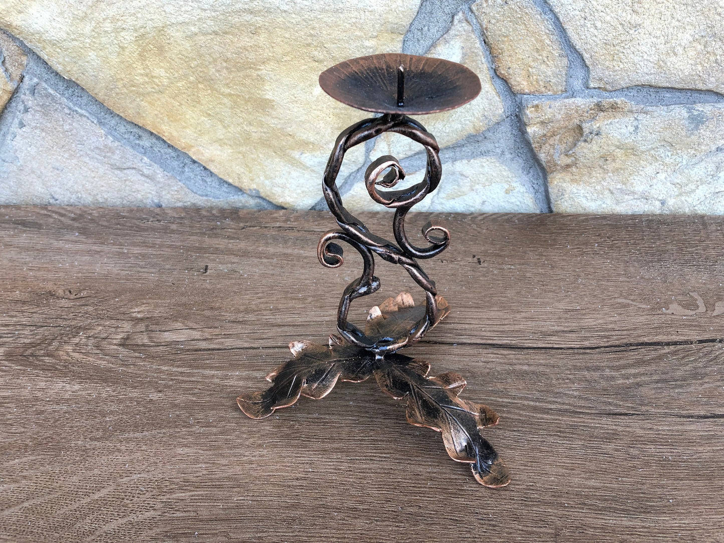 6 year anniversary,candle holder, iron gift for her,steel anniversary gift for her,candlestick holder,wedding anniversary gift for her