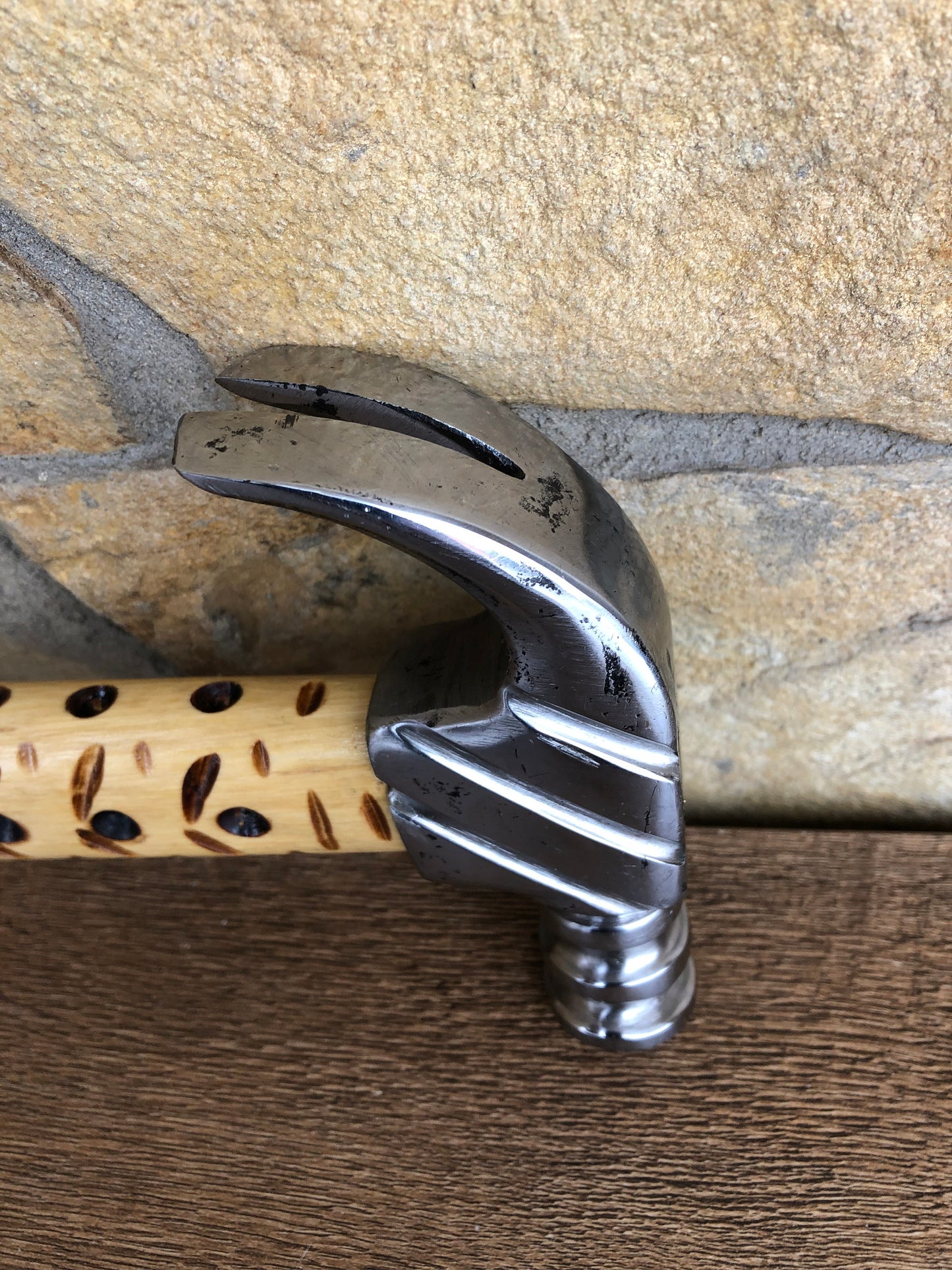 Claw hammer, hammer, gift for father, hand crafted hammer, hammer dad, hammer charm, hammer display, hammer for papa, hammer for grandpa