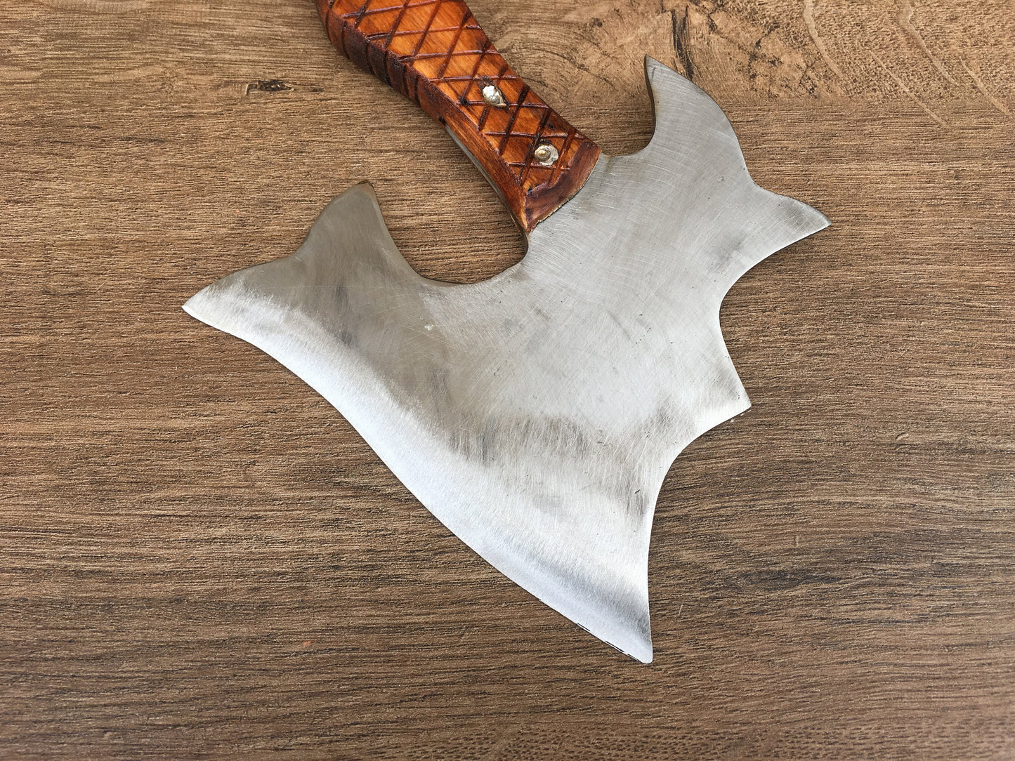 Stainless steel kitchen axe, kitchen gift, meat chopper, chef gift,butcher knife,butcher utensils,iron gifts,mens gift,manly gift,viking axe