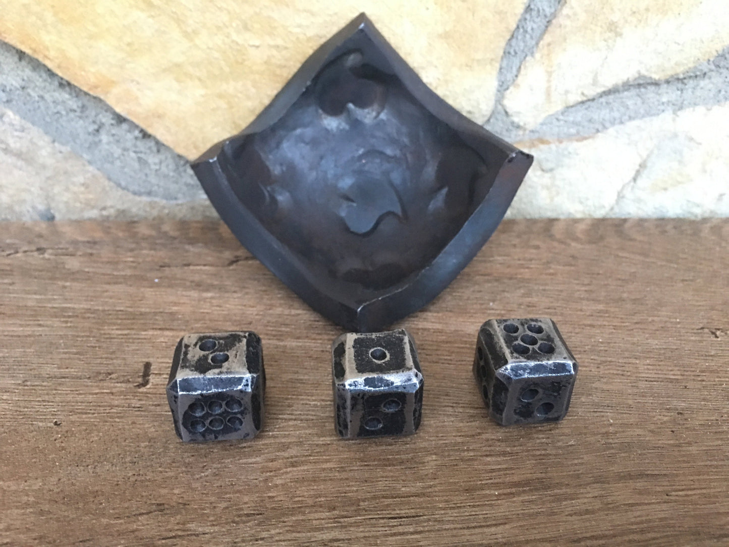 Iron dices, set of dices, iron dice, steel dice, custom dice, pair of dices,iron gifts, axe,gaming dice,role playing games,tabletop dice box