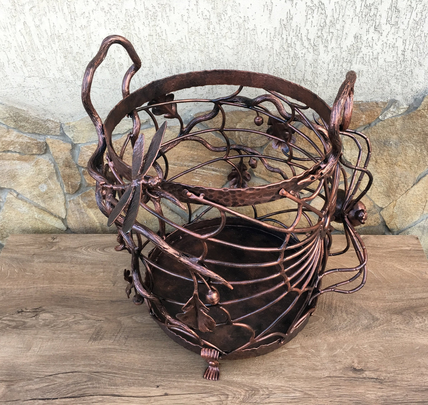 Fire wood holder, log basket, firewood basket, firewood rack, fireplace, firewood holder, iron basket, log holder, fireside basket, log rack