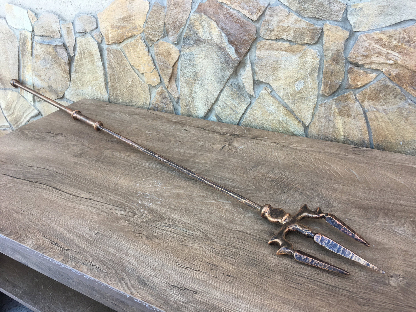 Poseidon trident, Neptun trident, mermaid trident, hand forged trident, cosplay, cartoon, cosplay trident, scepter,sceptre,embroidery