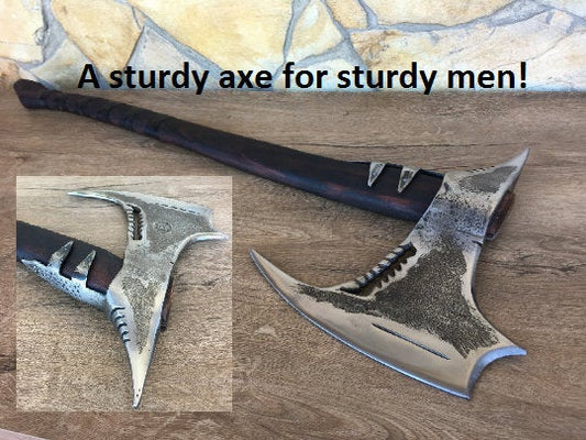 Viking axe, tomahawk, hatchet, axe, mens gift, iron gift, medieval axe, iron anniversary, viking camp, mens gifts, viking gifts, manly gift