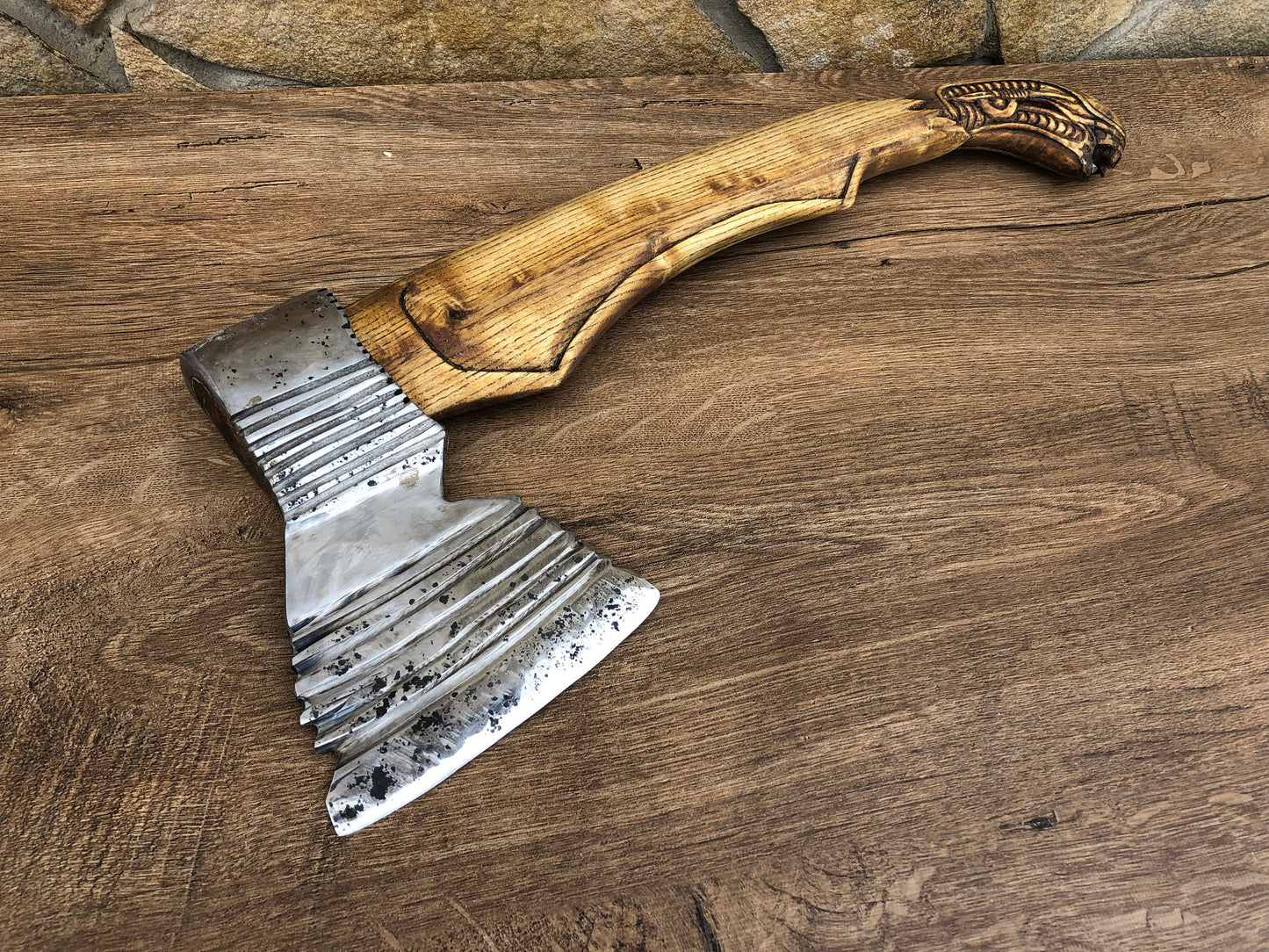 Manly gift, birthday gift, viking axe, anniversary gift, alien, Leviathan axe, handyman gift, Kratos, mens gifts, mens underwear, axes, tool