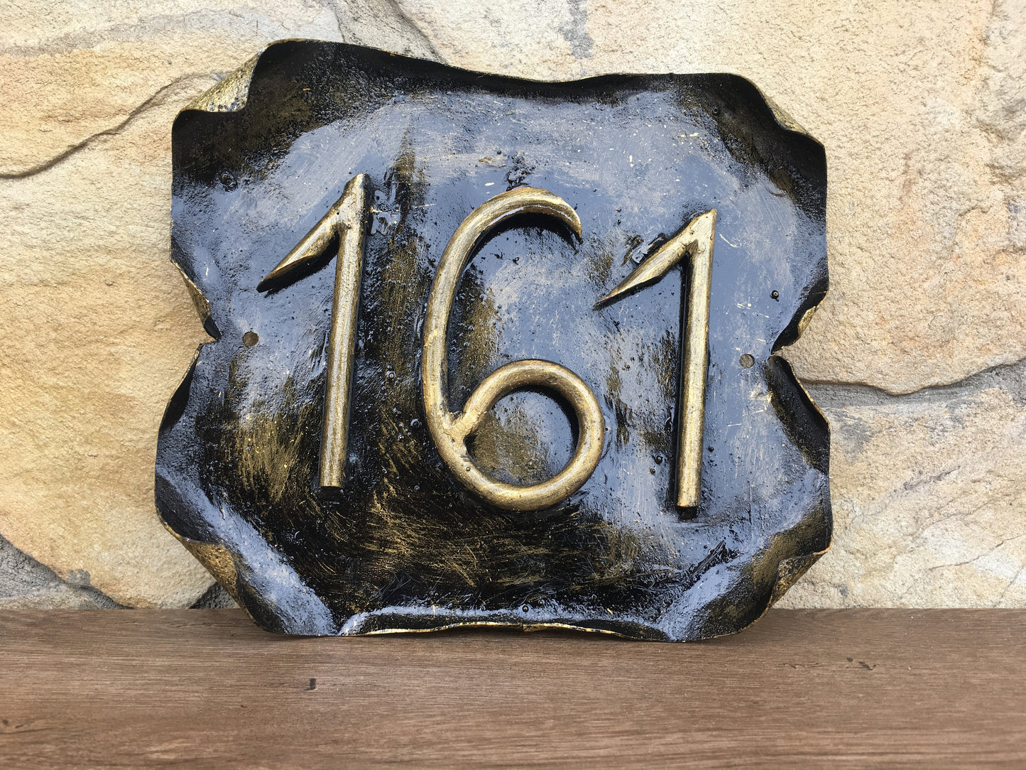 Hand forged address sign, customized home address sign, personalized house number plaque, custom home address sign,personalized house plaque