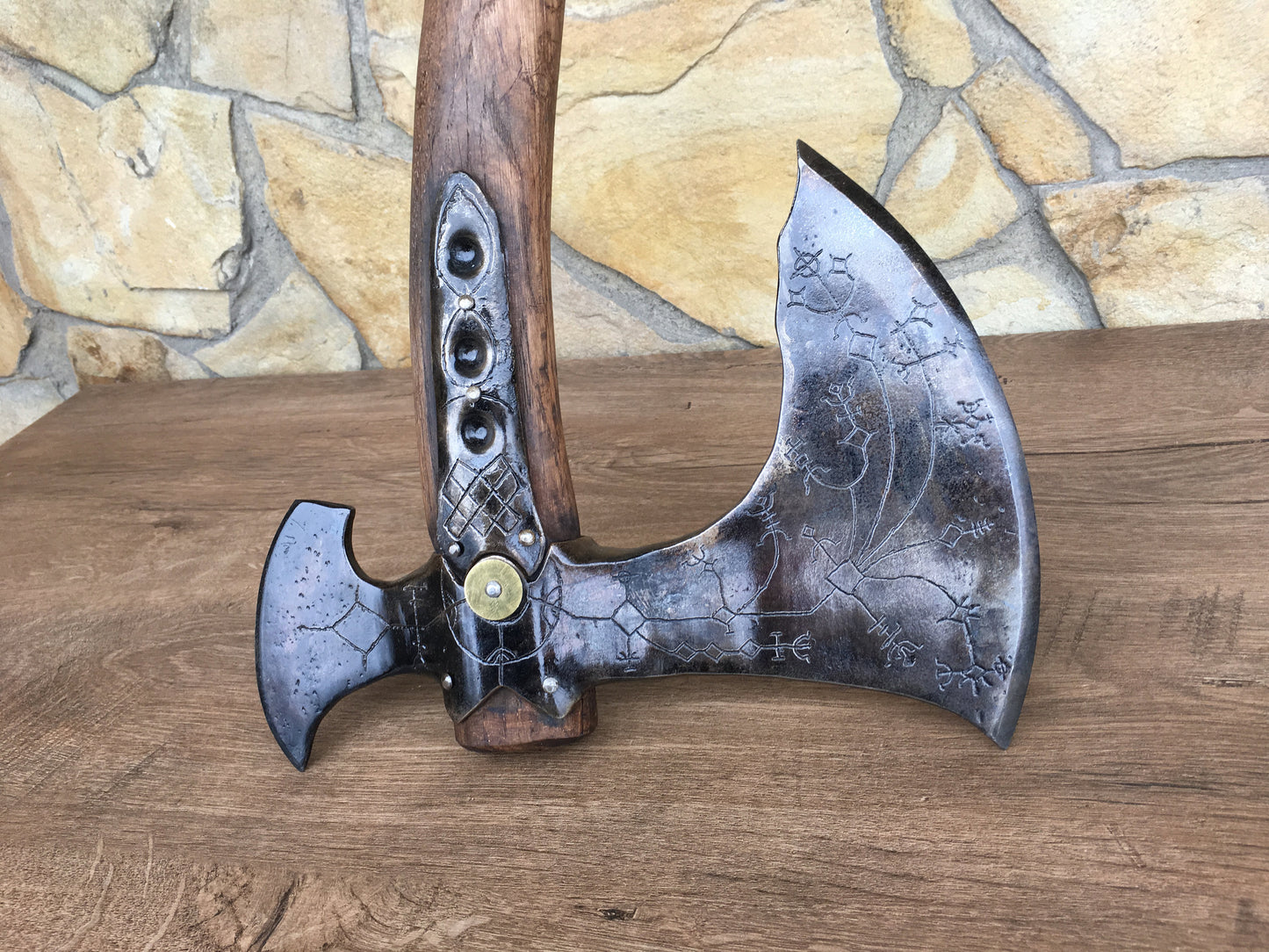 Kratos axe, Leviathan axe, God of War, viking axe, cosplay axe, cosplay armor, cosplay weapon, prop, replica, Kratos weapon, costume weapon