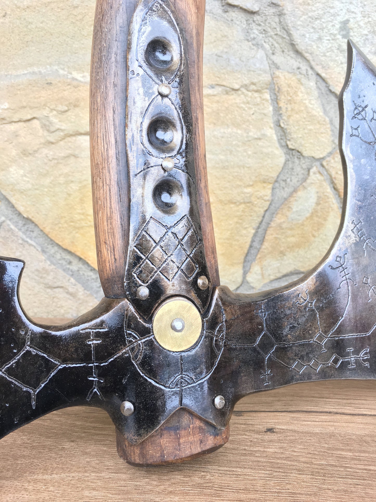 Kratos axe, Leviathan axe, God of War, viking axe, cosplay axe, cosplay armor, cosplay weapon, prop, replica, Kratos weapon, costume weapon