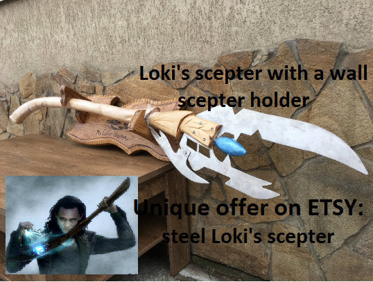 Loki scepter, cosplay weapon, Loki scepter cosplay, arm of Loki, Loki, costume weapon, cosplayer gift, Halloween costume, cosplay weapon