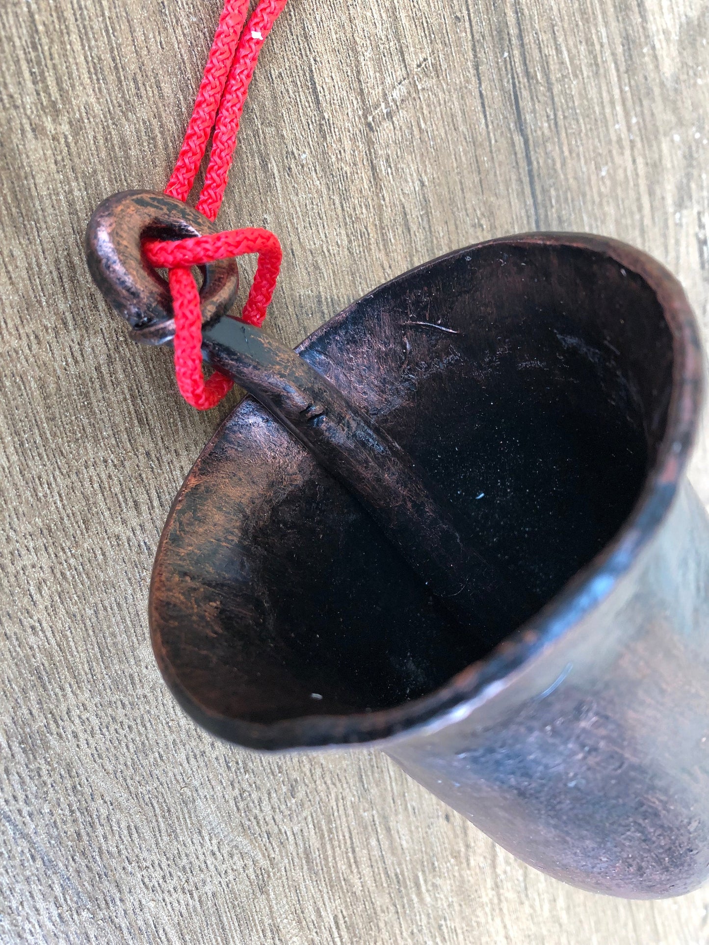 Bell for door, hand forged bell, bell, iron gift, wedding anniversary, anniversary gift, iron bell, steel bell, steel gift, bell with hook