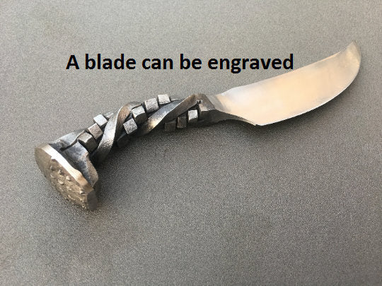 Knife and axe, knife set, railroad spike knife, engraved knife, knife engraving, knife gift box, knife jewelry, knife outdoor, knife tool