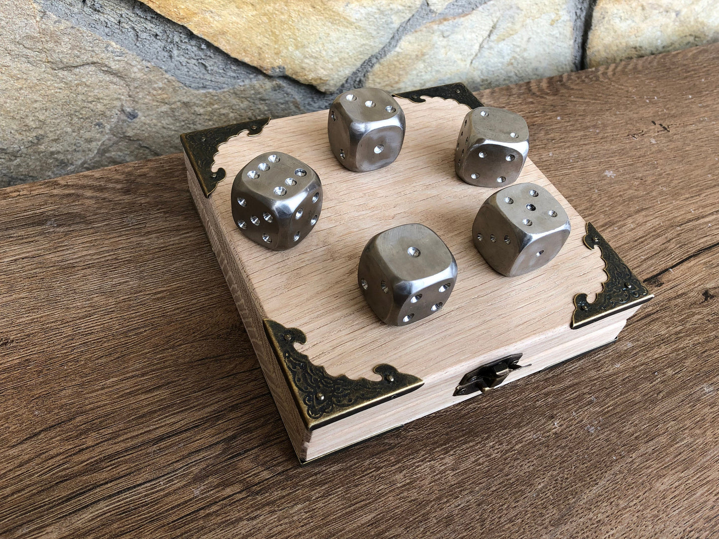 Dices, set of dices, iron dice, steel dice, custom dice, pair of dices,gambling dice,gaming dice,role playing games,tabletop dices,iron gift