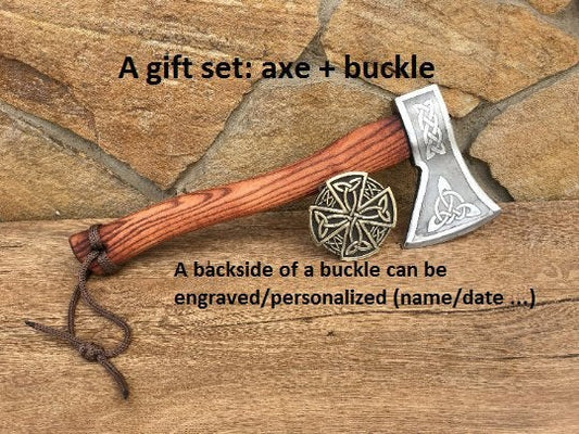 Celtic axe, celtic buckle, viking axe, celtic gift, celtic, celtic knot, celtic jewelry, mens gifts, celtic armor,celtic viking,celtic decor