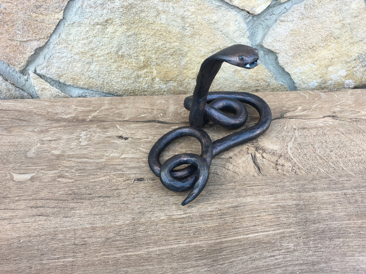 Iron snake, iron cobra, handforged snake, cobra sculpture,iron snakes, blacksmith sculpture, snake gifts, snake sculpture, snake statue