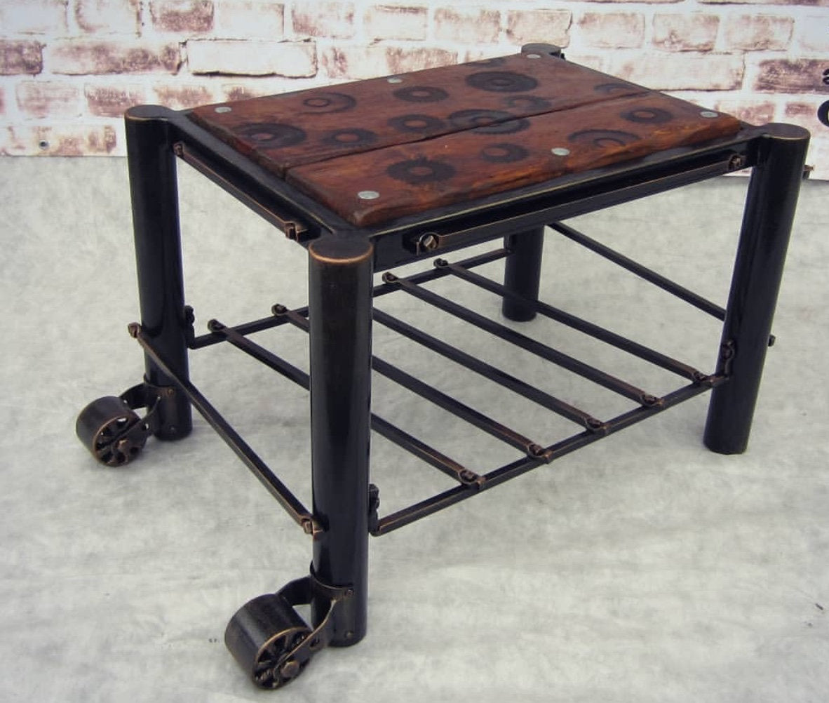 Loft table, steampunk table, hand forged table, loft forging, loft decor, metal table, loft furniture, loft gift, steampunk furniture, table