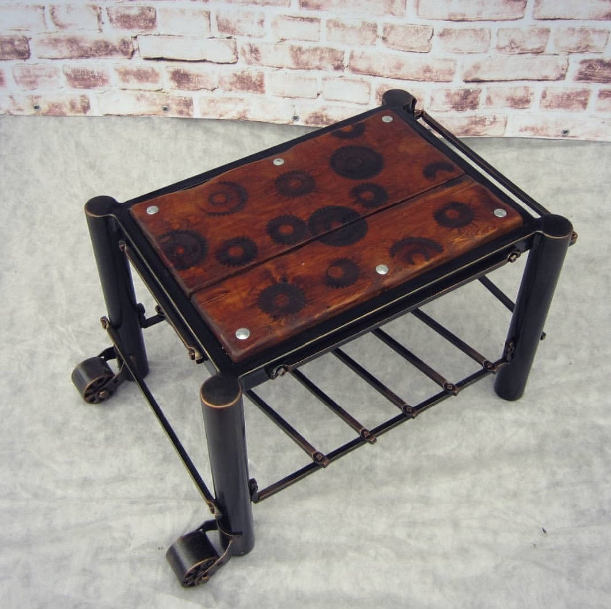 Loft table, steampunk table, hand forged table, loft forging, loft decor, metal table, loft furniture, loft gift, steampunk furniture, table