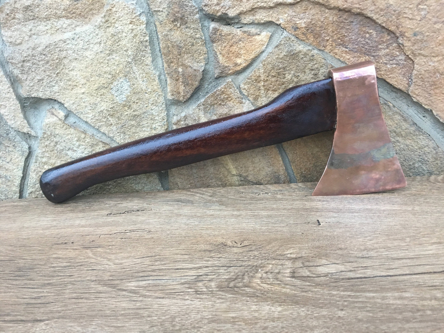 Copper axe, axe from copper, 7th anniversary gift for him, copper gift for him, 7th anniversary, copper gifts,copper anniversary gift, axe