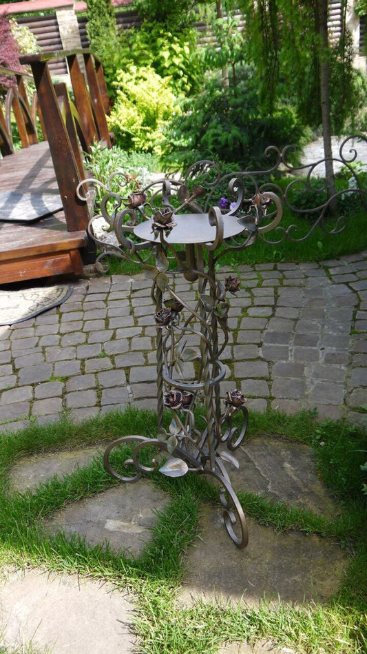 Planter stand, planter with stand, floral planter, plant holder, plant stand, plant hanger, plant shelf, planter basket, plant and stand