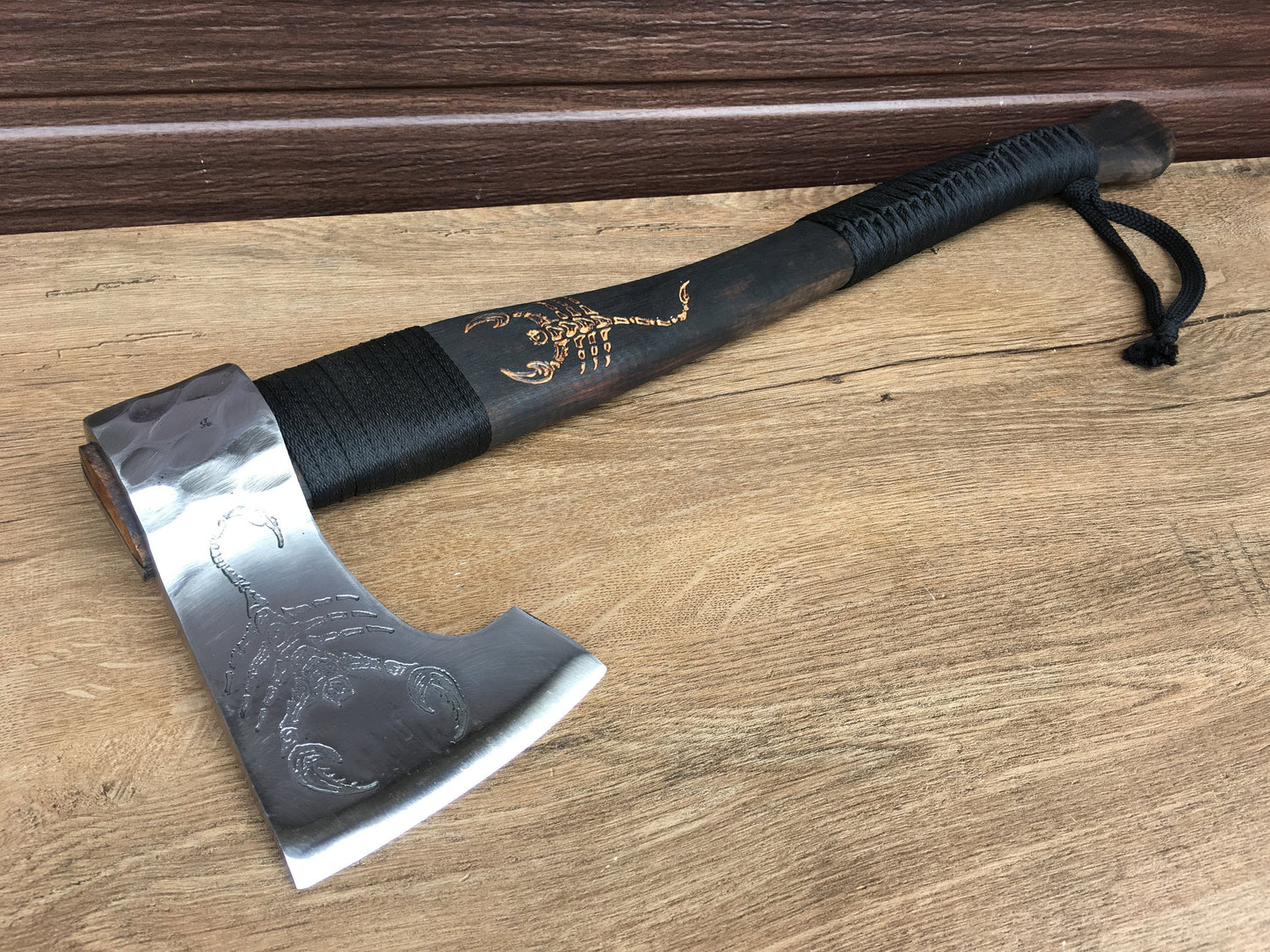 Viking axe, engraved axe, tomahawk, axe, viking hatchet, custom axe, bearded hatchet, viking style axe, woodcarving axe, battle axe,war axe