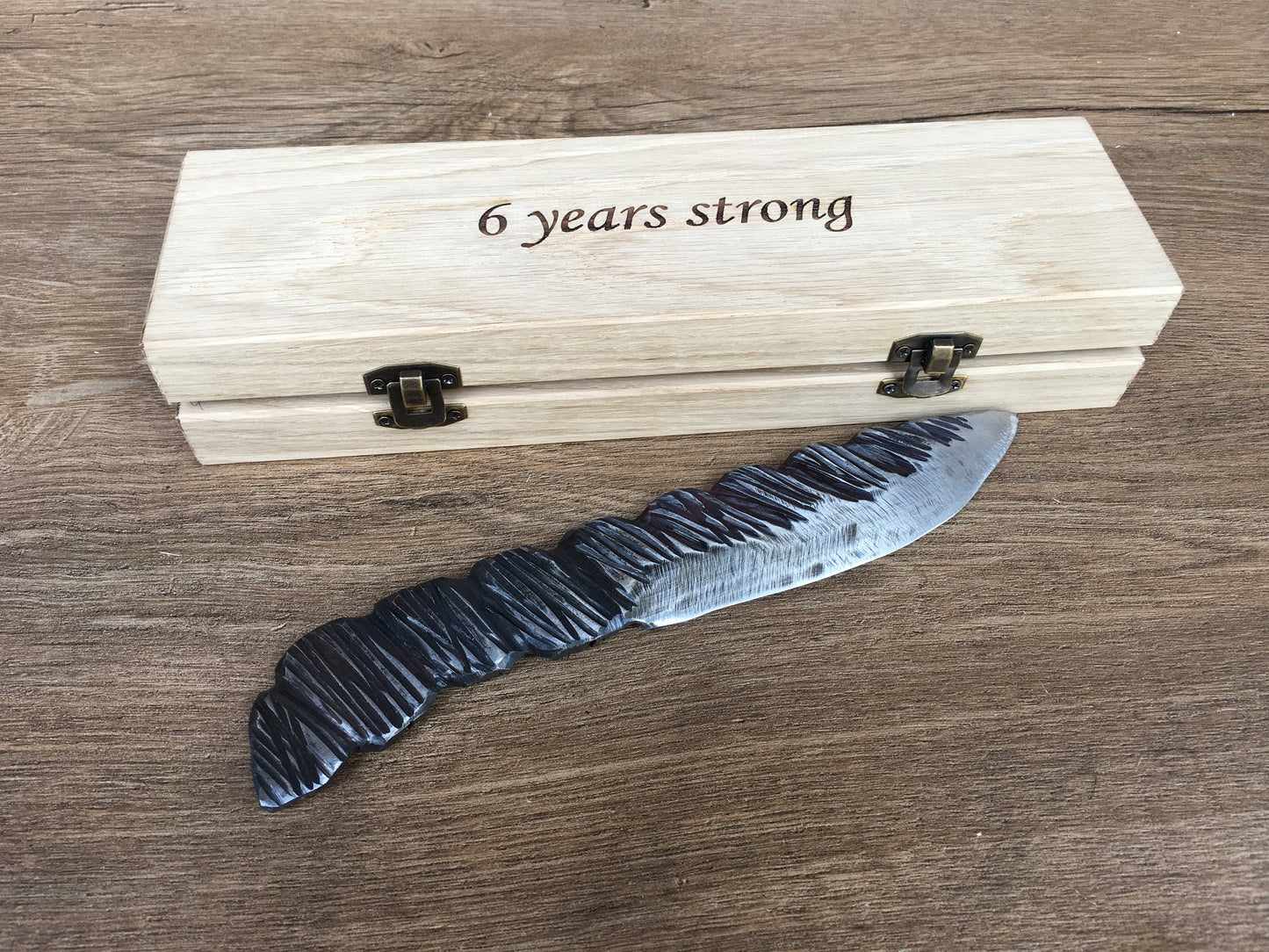 Viking knife, gift box, iron gifts, manly gifts, mens gifts, wedding anniversary gift, 6th anniversary, retirement gift, mens birthday gift