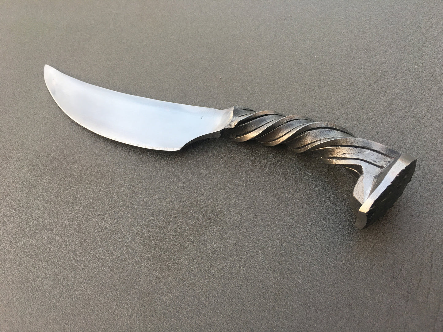 Engraved knife, engraved mens gift, iron gift men,mens gifts,railroad spike knife,knife for men,knife for cake,knife name,knife gift for him