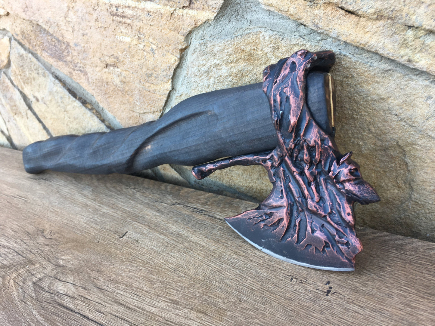 Stress relief, 11th anniversary gift, mens gift, 6th anniversary gift, groomsmen gifts, viking axe, hatchet, christmas gift, wolf gifts, axe
