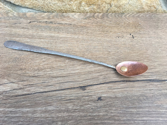 Cocktail spoon, cocktail stirrer, drink stirrer, bartender, cocktail straw, swizzle stick,bartender gift,swivel spoon,copper spoon,bar tools