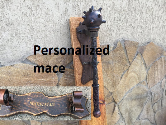 War mace, medieval weapon, flail, chain flail, medieval,viking axe,tomahawk,manly gift,best man gift,iron anniversary gift,iron gift for him